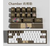 Sova New design Valorant OEM Profile 14keys MINI SET PBT dye sub keycaps