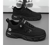 Otoño e invierno nuevos hombres zapatos deportivos al aire libre botas de montaña de hebilla rotativa zapatos de trabajo