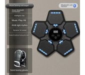 Máquina de Boxeo con Música Bluetooth Entrenador de Boxeo para Niños