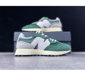 Leten  NB 327 327WRG Comfortable non-slip casual sneakers green and white Work shoes