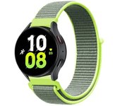 20mm 22mm Smart Strap for Amazfit Balance GT4/3/2 46mm Nylon Loop Bracelet Samsung Galaxy Watch 7 4/6 Classic 5 Pro 45mm