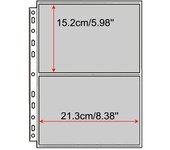 A4 Binder Photocards Holder Kpop Photo Card Page 2/3/4/9/10 Pocket Sleeves PVC Free Photo Album Refills 4x6 10x15 Pocket Sleeves