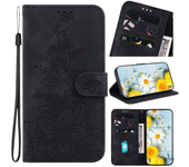 For Samsung Galaxy Note 8 9 S10 A3 a520 j510 J3 J5 j310 J6 A5 A320 más 2018 2016 2017 lirio estampado funda de cuero