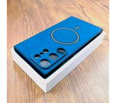 Vintage Leather Case Magsafe Wireless Charging For Samsung Galaxy S24 S23 S22 S21 Ultra Plus FE Note 20 S 23 S23Ultra Covers