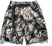 Men Cargo Shorts Fashion New Outdoors Camouflage Summer Loose Fitting Comfort Fishing Shorts 2024 Motion Jogging Short Trousers