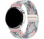 18/20/22 Braided Loop Garmin venu/3/3s/Forerunner 265S/265/645 Band Elastic Wristband Magnetic Buckle for Garmmove3