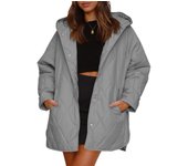 Chaquetas con capucha para Ropa de mujer de moda mujer, abrigos informales a la moda, Otoño e Invierno
