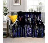 3D R-Resident Evil Gamer Games Blanket,Soft Throw Blanket for Home Bedroom Bed Sofa Picnic Travel Office Rest Cover Blanket Kid