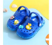 Novedad de verano, zapatos con agujeros para bebé, sandalias de playa antideslizantes y suaves para niños y niñas de 1 a 5 año