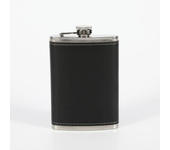 Stainless Steel Liquor Flask PU Leather Wrapped Hip Flask Drinkware Whisky Flagon for Alcohol Wine Wedding Party