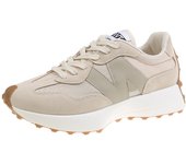 2025 Primavera y otoño Zapatos de mujer Fondo grueso Zapatillas transpirables Zapatos de cordones al e libre
