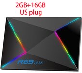 R69 PLUS televisión box Android14 Doble banda 6G WiFi Bluetooth decodificador de tv por internet