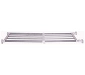 Estante/repisa de tensión con Barras Extensibles de Metal para Almacenamiento. Organizador/Separador Ajustable para Armario, Cocina, Cuarto de baño
