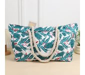 Beach Bags for Women Large Waterproof Tote Bag Zipper Beach Bags Sandproof Swim Pool Bag Large Tote Striped bag large capacity travel storage bag thick cotton portable shopping eco-friendly bag