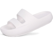Sandalias ortopédicas deslizantes para mujer Sandalias sin cordones de recuperación suave Zapatillas ligeras de verano con soporte para el arco