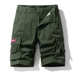 New Men Casual Shorts Outdoor Loose Fashion Multiple Pockets Cargo Shorts Summer Simplicity Solid Comfort Sports Shorts Men