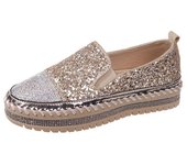 Women's fashionable flat shoes, shoeless shoes