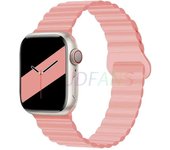 Magnetic Strap For Apple Watch Bands 45mm 38mm 49mm 40mm 42mm 41mm Silicone Sport Bracelet iWatch Series ultra 9 6 5 7 8 se 44mm