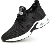 35-50 Zapatos De Trabajo Con Cojín De Aire Para Hombres, Zapatos De Seguridad Antigolpes Con Punta De Acero A Prueba De Perforaciones, Zapatillas De Deporte, Calzado Masculino