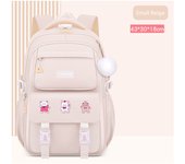 kids school bags for girls cute pink bookbag elementary school backpack children gift large capacity backpack with many pockets