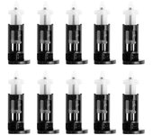10Pcs Plastic Mounting Clip for 4 Way CPU Coolers 1155 775 CPU Heatsink Mount Pin Push Screw Cooler Fan Fastener