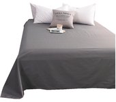 Single-piece air-jet combed cotton plain cotton sheet with pure cotton color