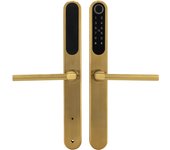 Fingerprint Door Lock, Smart Door Lock with Handle, Digital Door Lock