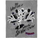Spider-Man Silk Touch Throw Blanket, See What I Can Do- Soft Plush Blankets for Bed, Couch, Sofa - Black Fuzzy Throws Gifts