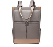 Mochila informal de gran capacidad para Mujer, Bolso de hombre para iPad, Libros, escuela y Universidad