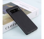 Caso de teléfono para Aplicable Pixel 8, 7, 6 Pro, 7A, 6A, 5A lichi cuero resistente a golpes contra la caída Cáscara protectora