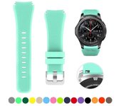 Applicable to 20mm 22mm Strap for Watch 3 4 5 46mm 42mm Gear S3/Sport Frontier Active 2 Silicone Bracelet Huawei GT 2/2e