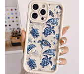 Gaozhu Blanco Antiguo Multi-Tortuga TPU Anti-Caída Estuche de Protección de Precisión Todo en Uno para Apple Iphone6/7/8/X/Xs/Xr/Xs Max/11/12/13/14/15/16Pro Max