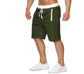 Nuevos Shorts Deportivos Para Hombre 2025 Con Bolsillo Cremallera Y Pantalones De Fitness Running Gym Talla Media Material Poliéster