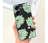 For ITEL P40+ P40 Plus Case Itel P40 Back Cover Soft Matte Silicone Bumper Coque On Itel P662L ‎P683L ITELp40 Cartoon Cute Capa