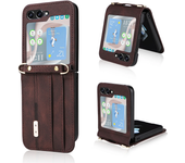 Para Samsung Galaxy Z Fold2 Fold3 Fold4 Fold5 Philip5 Philip 5 SM - F731b Solapa Card Slot Protection Shell