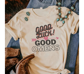 Good Omens t-shirts women manga graphic harajuku top girl funny graphic y2k clothes
