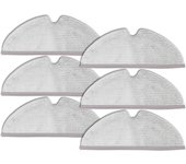 6Pcs Mop Cloths Replacement for S5 Max S6 Pure S6 Max S5 S51 S50 S55 E25 E35 Robot Vacuum Cleaner Parts