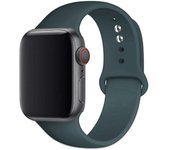 Silicone Band For Apple Watch Ultra 2 44mm 45mm 40mm 49mm 41mm 38mm 42mm sport bracelet iwatch series 8 7 6 5 4 3 SE Strap