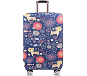 Funda de equipaje de tela elástica, Protector de maleta, funda antipolvo para equipaje, adecuada para maleta de 18-32 pulgadas, organizador de viaje