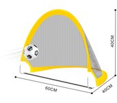 Portería De Fútbol Deportiva Para Niños Juguetes Para La Interacción Padres-hijos Al Aire Libre Juego De Red De Fútbol Plegable Portátil