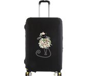 Color Printed Design Travel Trolley Case Cover Protector Washable Suitcase Cover Luggage Storage Covers for Luggage Cover