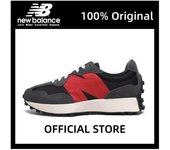 Leten Leten 【 Store】 NB 327 ms327ff Black red Women's and Men's Sports Shoes Work shoes Work shoes