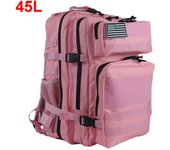 Mochila táctica militar de 25L y 45L para acampada, morral de viaje para deportes al aire libre, Molle, senderismo, senderismo, bo