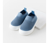 Zapatos Infantiles Slip On para Bebés con Malla Transpirable | Suela Suave Breathable para Ocio y Baloncesto | Tamaño 4 y 6 Niños y Niñas | Soft Bottom Moda 2025