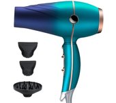 Secador de pelo iones Secadores de pelo profesional iónico, con boquilla de cabeza de soplado, Hair Dryer negativos portátil