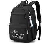 Mochila Escolar Ligera e Impermeable Gran Capacidad para Chicas de Secundaria