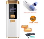 Vancostar 999900 Flashes Laser Epilator for Women IPL Hair Removal LED Permanent 3 Light-out Window Sizes Bikini Trimmer for Men
