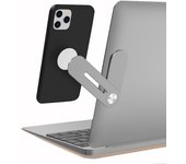 Laptop Phone Holder, Adjustable Laptop Side Mount Clip