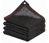 Garden Shade Netting 90% Outdoor Shade Cover Ideal for Pergola Patio Garden Greenhouse Black