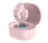 Scrolling Ring Remote Bluetooth Page Turner Clicker with Digital Charging Case for Kindle IOS Android Phone-Pink